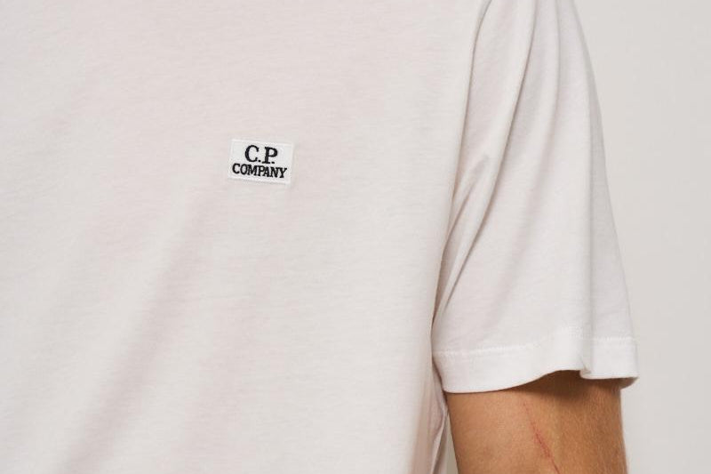 T-shirt uomo girocollo bianca TS031A 103 CP COMPANY 