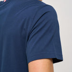T-shirt uomo girocollo blu SPECIALSUMMER 61EMB MC2 SAINT BARTH 