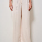 Pantalone donna Saby a palazzo rosa SABY IVORY IRO 