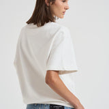 Felpa donna girocollo Jay bianca 11002 OFW1 ANINE BING 