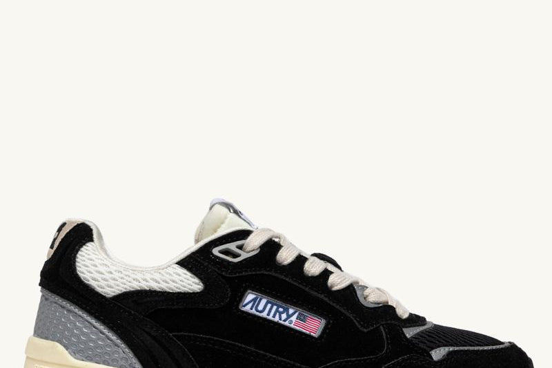 Sneakers donna Hyperway Low nera HYLW UM07 AUTRY 