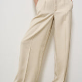 Pantaloni donna a palazzo panna 13531 DUNE0014 FORTE FORTE 