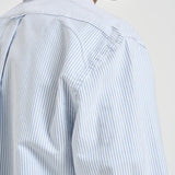 Camicia uomo in cotone a righe celeste e bianche 751271W A13 SEBAGO 