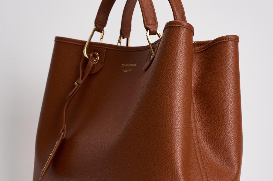 Borsa donna a mano marrone EW000360 AF12103M6030 EMPORIO ARMANI 