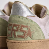 Sneakers donna Ball Star grigia e gialla GWF00117 F00814583251 GOLDEN GOOSE 