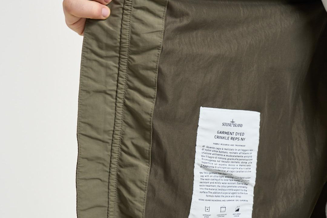 Giacca uomo con cappuccio verde 4100001 S0A23V005G STONE ISLAND 