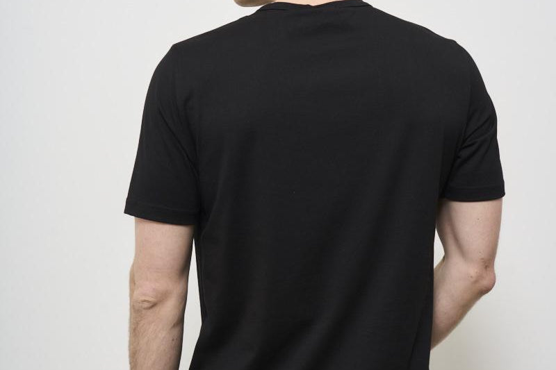 T-shirt uomo girocollo nera A14931 0NIAX9XX DIESEL 