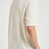 T-shirt uomo girocollo avorio GUP01873 P00157611560 GOLDEN GOOSE 