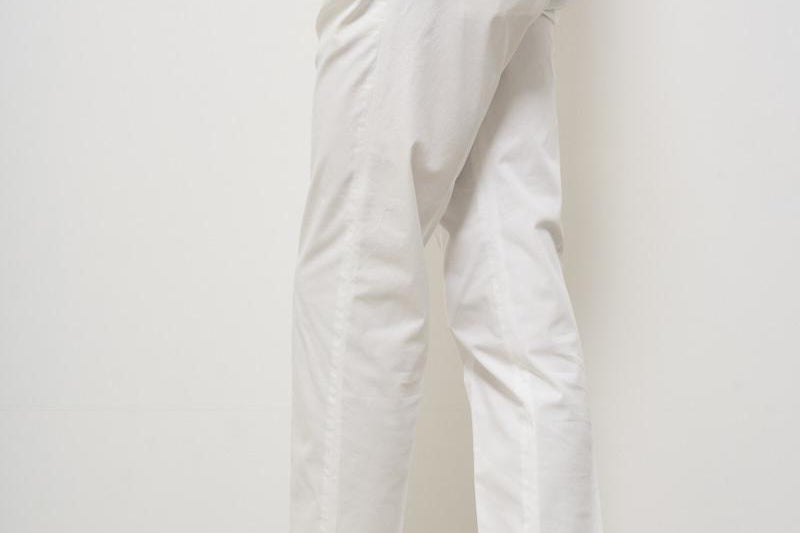 Pantalone uomo bianco Tiberio TIBERIO 325127120 BRIGLIA 