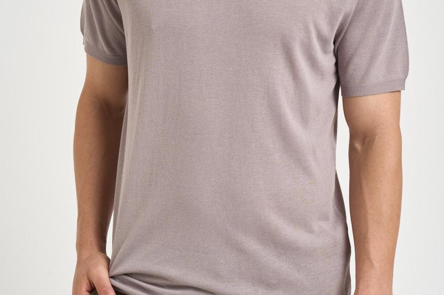 Maglia uomo grigio chiaro M010524 119 ACCADEMIE TESSILI 