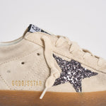 Sneakers donna Super-Star in suede panna GWF00101 F00720215751 GOLDEN GOOSE 