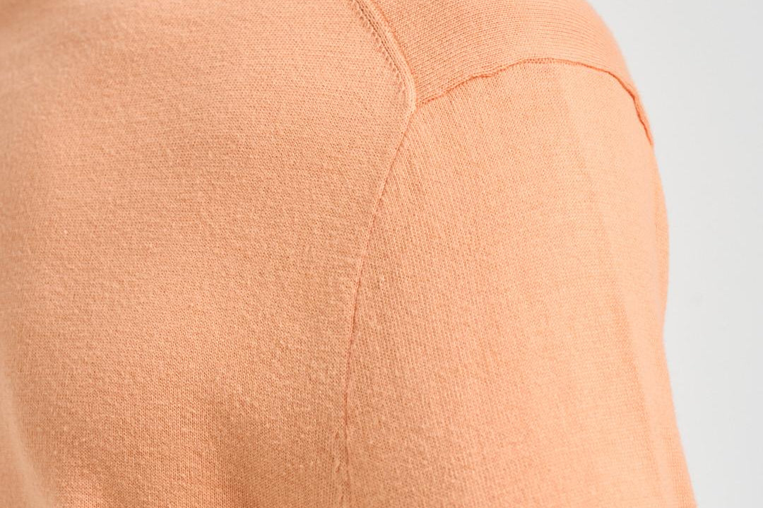 Maglia uomo girocollo arancione pastello 710890558 514 RALPH LAUREN 