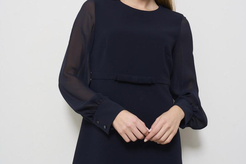 Abito donna blu corto RITMO 1032705 MAX MARA STUDIO 