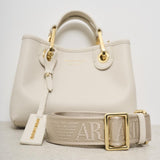 Borsa donna a mano panna EW000382 AF12036M1051 EMPORIO ARMANI 