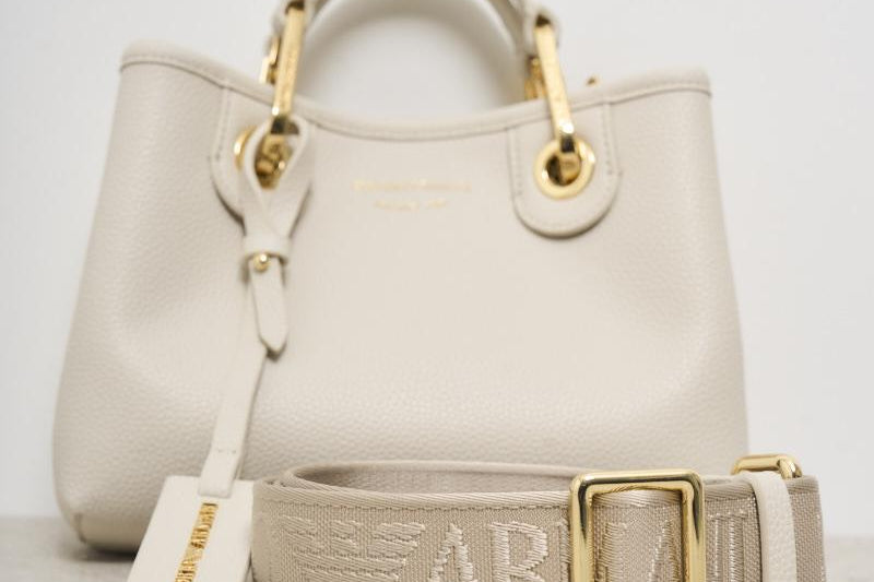 Borsa donna a mano panna EW000382 AF12036M1051 EMPORIO ARMANI 