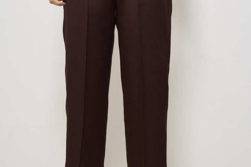 Pantalone donna bordeaux F5SS78 J18 LIVIANA CONTI 