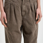 Pantaloni donna Neriah tortora PA0660FA D1G04E50DZ MARANT ETOILE 