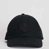 Cappellino uomo nero con ricamo 9100013 S0248V0029 STONE ISLAND 