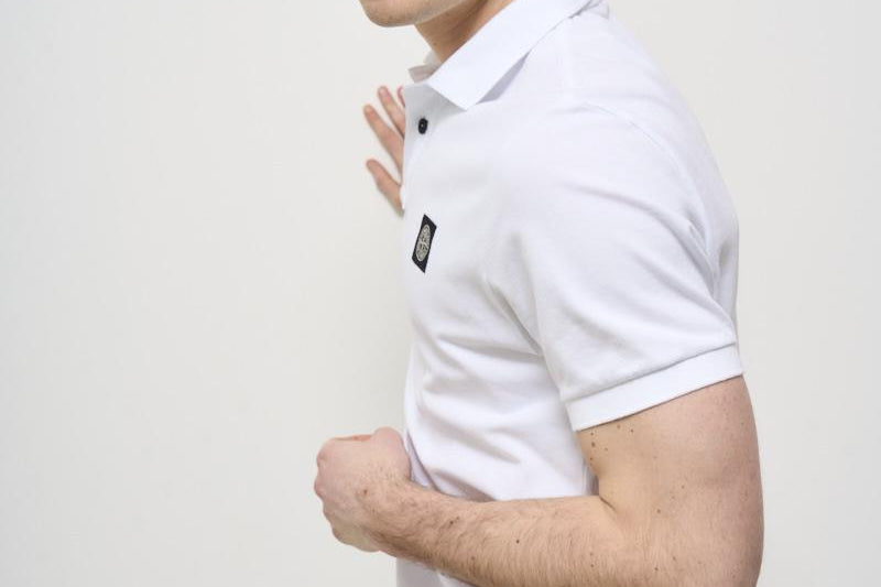 Polo uomo bianca 22002SC S0017V1001 STONE ISLAND 