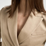 Giacca donna doppiopetto sabbia FD3961 9149 CIRCOLO 1901 