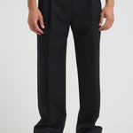 Pantalone uomo dritto nero BP165 PL127BL DROLE DE MONSIEUR 