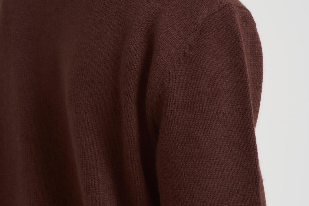 Maglia donna girocollo marrone NEWQUEEN ASKYCLUB18 MC2 SAINT BARTH 