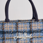 Borsa donna Colette tweed celeste COLETTETWD CK3121 MC2 SAINT BARTH 