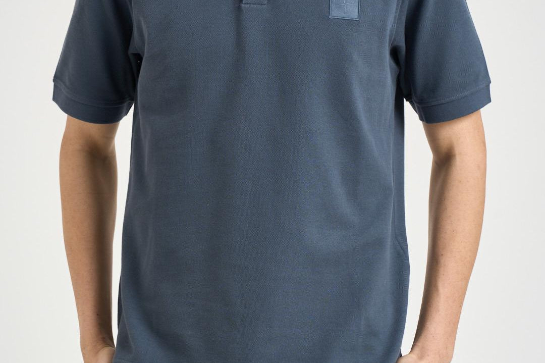 Polo uomo manica corta grigio top 2200002 S0F39V002E STONE ISLAND 