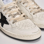 Sneakers donna Ball Star con strass bianca GWF00117 F00611810750 GOLDEN GOOSE 