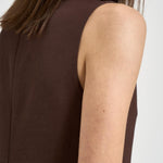 Abito donna dritto marrone D731377G RAISA26008 P.a.r.o.s.h. 