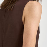 Abito donna dritto marrone D731377G RAISA26008 P.a.r.o.s.h. 