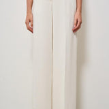Pantalone donna a palazzo panna 100331 A213Z07 PINKO 
