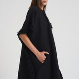 Cappotto donna midi Greya nero MA0449FB C3D04I01BK ISABEL MARANT 