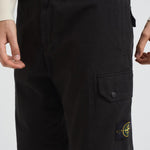 Pantalone uomo cargo nero 3100011 S0211V0029 STONE ISLAND 
