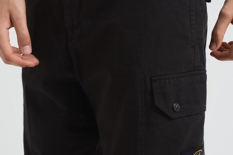 Pantalone uomo cargo nero 3100011 S0211V0029 STONE ISLAND 