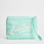 Pochette donna Aline in lino tiffany ALINESOFTLINEN 56 MC2 SAINT BARTH 