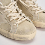 Sneakers donna Super Star grigio chiaro GWF00101 F00809415647 GOLDEN GOOSE 
