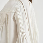 Blusa donna bianca con pizzo CH0308FA D1I02I20WH ISABEL MARANT 