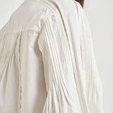 Blusa donna bianca con pizzo CH0308FA D1I02I20WH ISABEL MARANT 