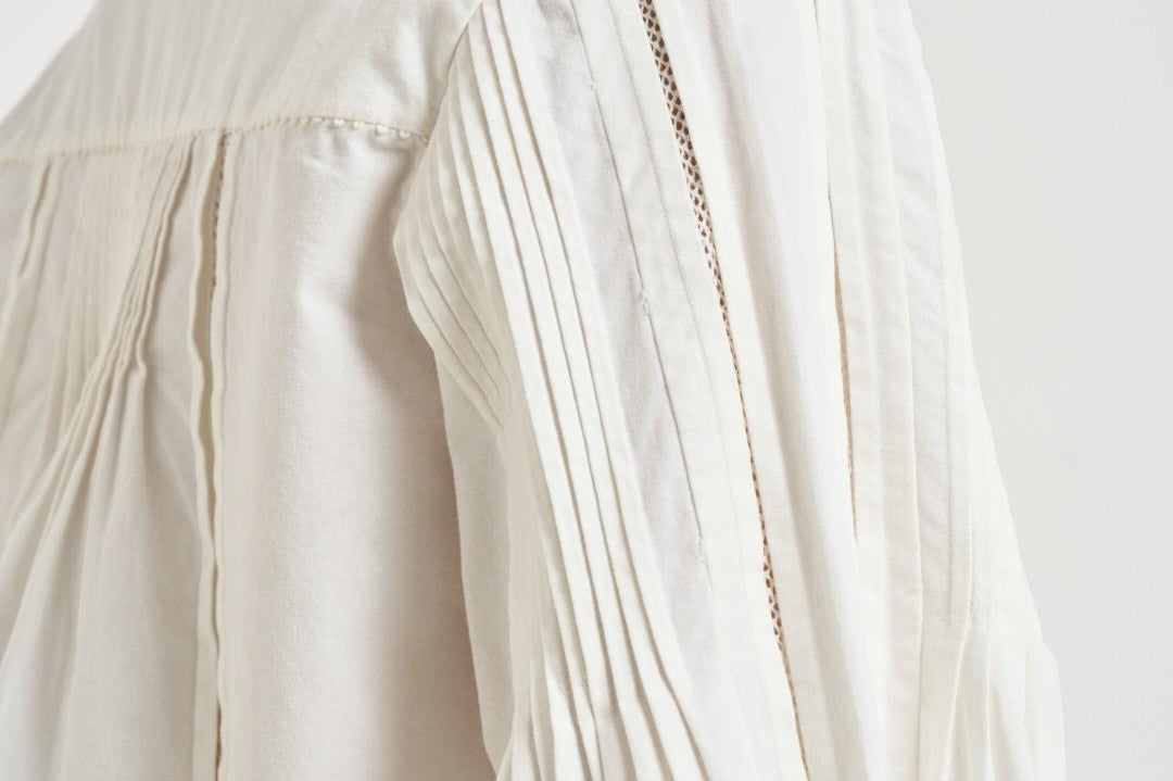 Blusa donna bianca con pizzo CH0308FA D1I02I20WH ISABEL MARANT 