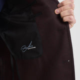 Giacca uomo monopetto bordeaux GPL26K 120028C5120 TAGLIATORE 