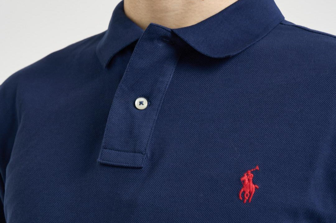 Polo uomo blu 710795080 007 RALPH LAUREN 