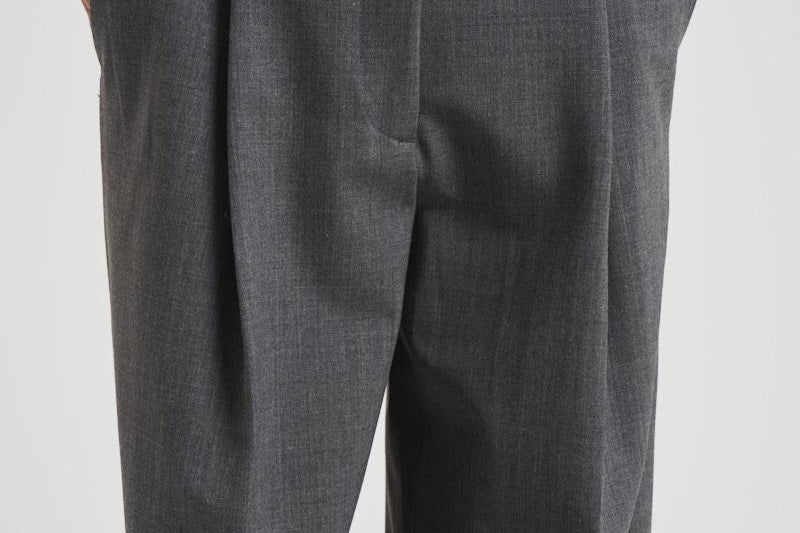 Pantaloni a gamba larga donna C3104 W0206MEDIUMGREY THE LATEST 