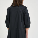 Abito donna midi nero L6SK36 Y69 LIVIANA CONTI 