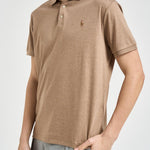 Polo uomo cammello 710704319 115 RALPH LAUREN 