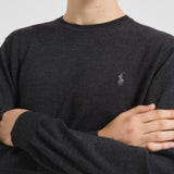 Maglia uomo girocollo antracite 710946143 003 RALPH LAUREN 