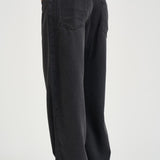 Jeans donna dritto in denim nero PA0554FA B1H07I02FK ISABEL MARANT 