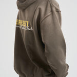Felpa uomo con cappuccio grigio MLM4270 WASHED OLIVE REPRESENT 