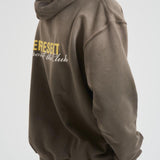 Felpa uomo con cappuccio grigio MLM4270 WASHED OLIVE REPRESENT 