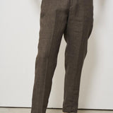 Pantalone donna marrone melange ALICEL LM104BROWN BERWICH 